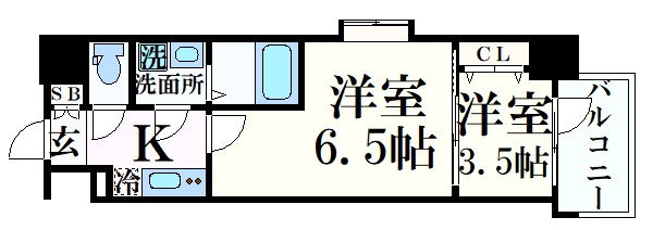 兵庫県神戸市兵庫区西上橘通２ 湊川公園駅 1K マンション 賃貸物件詳細