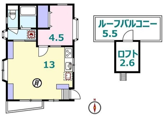 神奈川県横浜市西区久保町 西横浜駅 1LDK アパート 賃貸物件詳細