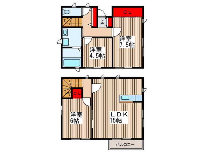埼玉県上尾市大字瓦葺 原市駅 3LDK 一戸建て 賃貸物件詳細