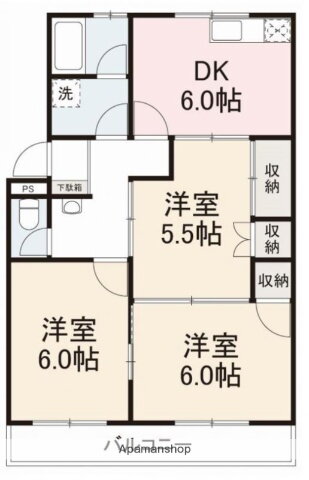 香川県高松市屋島西町 琴電屋島駅 3DK マンション 賃貸物件詳細