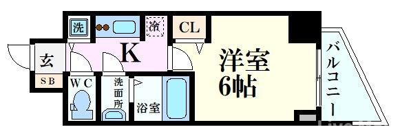 大阪府大阪市中央区松屋町住吉 松屋町駅 1K マンション 賃貸物件詳細