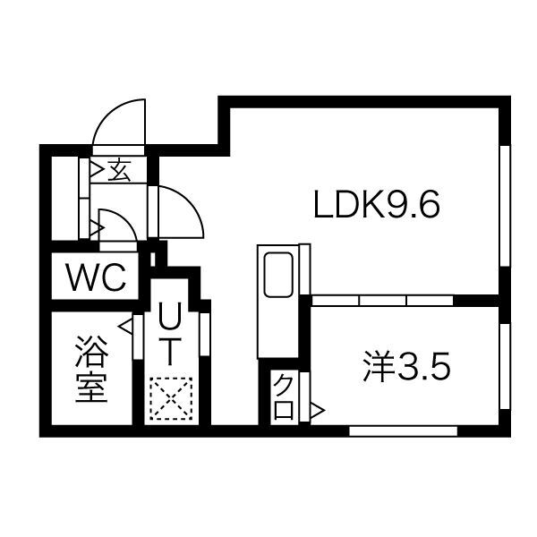 北海道札幌市西区宮の沢二条１ 宮の沢駅 1LDK マンション 賃貸物件詳細