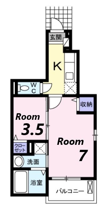 兵庫県姫路市宮上町１ 京口駅 1SK アパート 賃貸物件詳細