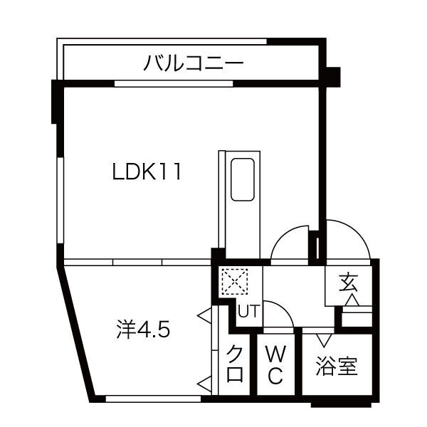 北海道札幌市白石区東札幌二条５ 白石駅 1LDK マンション 賃貸物件詳細