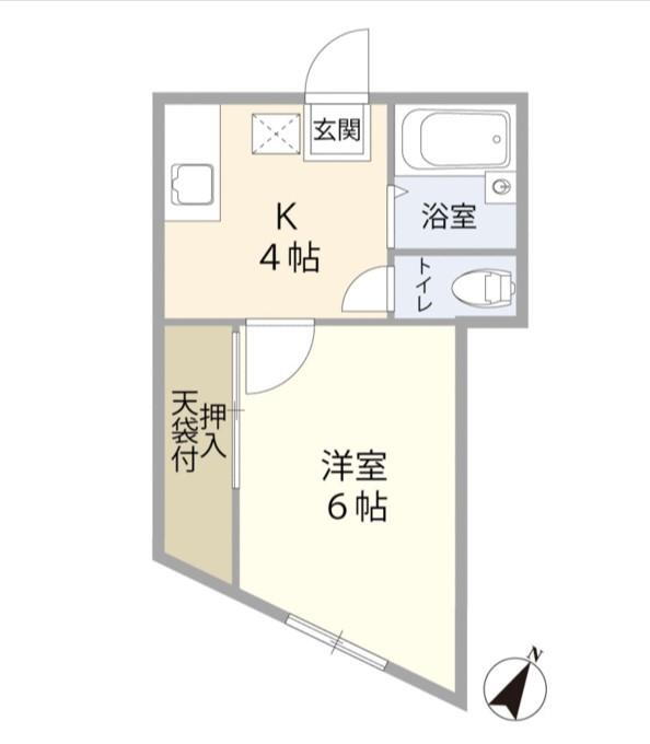 神奈川県横浜市港北区日吉７ 日吉駅 1K アパート 賃貸物件詳細