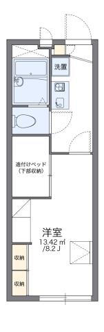 愛媛県松山市針田町 土居田駅 1K アパート 賃貸物件詳細