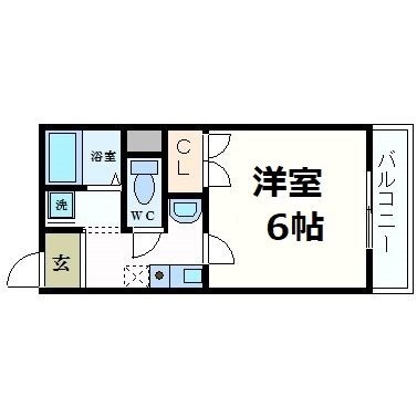 兵庫県尼崎市建家町 尼崎駅 1K マンション 賃貸物件詳細