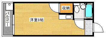 パステルクボ１６ 4階 ワンルーム 賃貸物件詳細