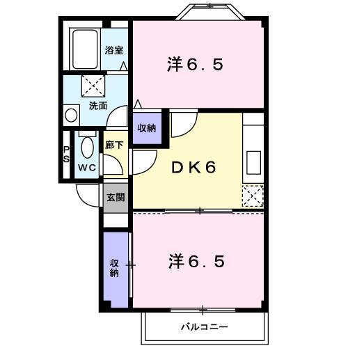 秋田県秋田市飯島川端１ 上飯島駅 2DK アパート 賃貸物件詳細