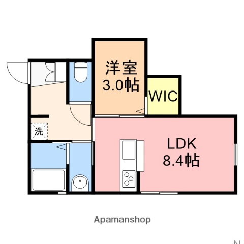 新潟県新潟市中央区沼垂東３ 新潟駅 1LDK アパート 賃貸物件詳細
