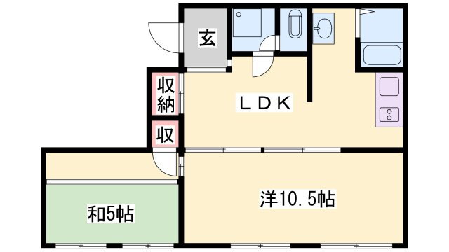 兵庫県姫路市保城 野里駅 2LDK アパート 賃貸物件詳細