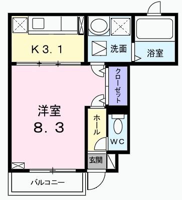 東京都青梅市大門１ 河辺駅 1K アパート 賃貸物件詳細