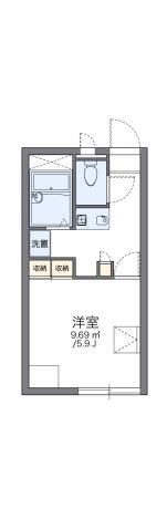 広島県福山市東手城町３ 東福山駅 1K アパート 賃貸物件詳細