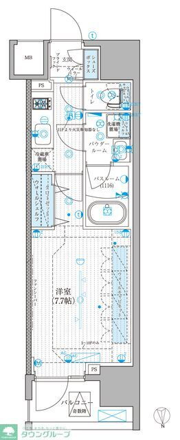 東京都大田区西蒲田７ 蒲田駅 1K マンション 賃貸物件詳細