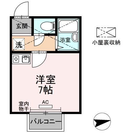 鳥取県米子市岩倉町 富士見町駅 ワンルーム アパート 賃貸物件詳細