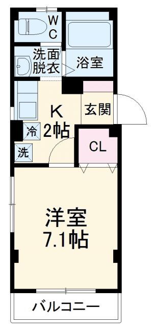 神奈川県川崎市高津区千年新町 武蔵新城駅 1K マンション 賃貸物件詳細