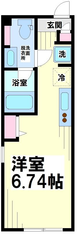 東京都渋谷区幡ヶ谷３ 幡ヶ谷駅 1K マンション 賃貸物件詳細