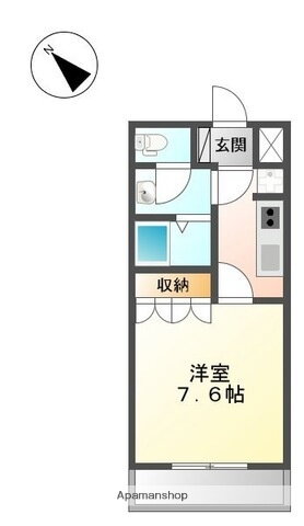 滋賀県愛知郡愛荘町長野 愛知川駅 1K マンション 賃貸物件詳細