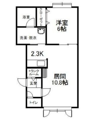 北海道旭川市東光十一条２ 旭川四条駅 1LDK アパート 賃貸物件詳細