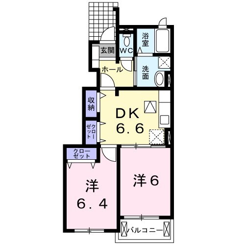 千葉県柏市大井 柏駅 2DK アパート 賃貸物件詳細