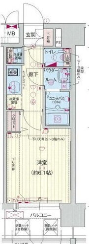 大阪府大阪市北区中津２ 中津駅 1K マンション 賃貸物件詳細