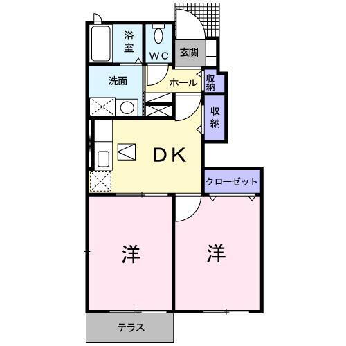 宮崎県都城市久保原町 五十市駅 2DK アパート 賃貸物件詳細