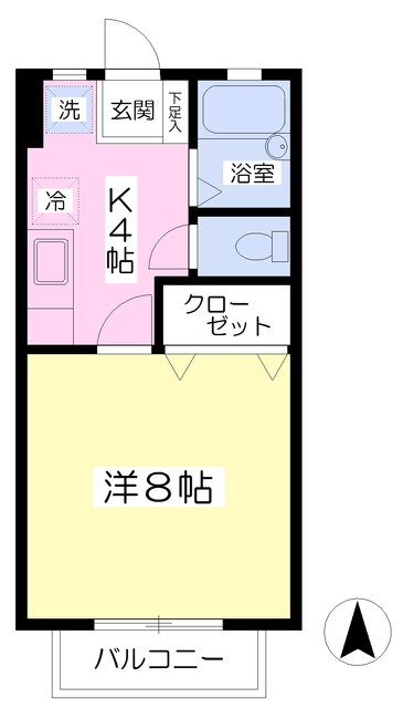 宮城県仙台市青葉区旭ケ丘４ 黒松駅 1K アパート 賃貸物件詳細