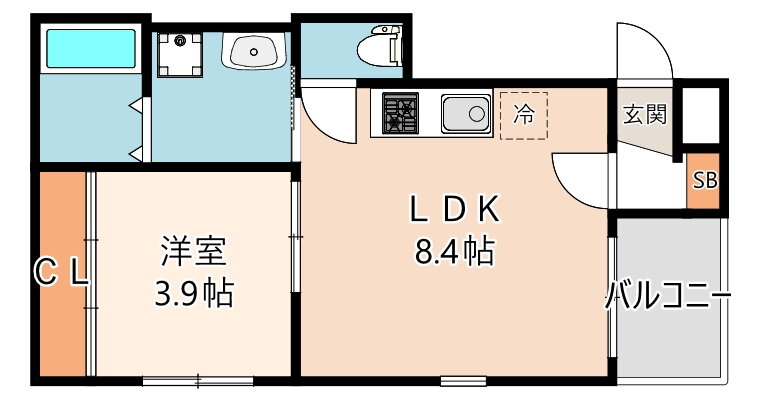 大阪府大阪市生野区中川西１ 今里駅 1LDK アパート 賃貸物件詳細