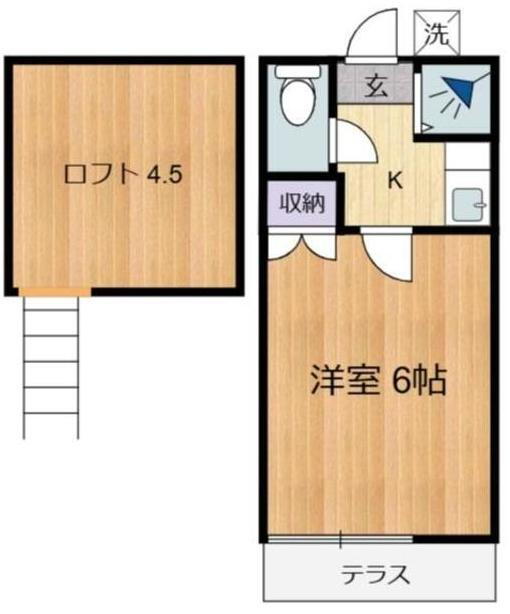グリーンハイツ深大 2階 1K 賃貸物件詳細