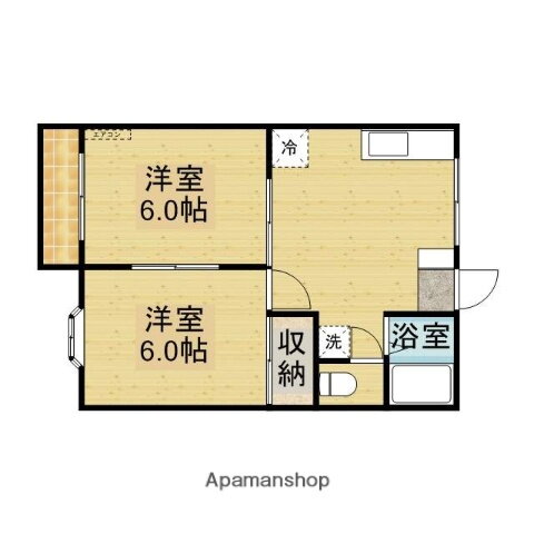 千葉県木更津市桜井新町３ 木更津駅 2DK アパート 賃貸物件詳細