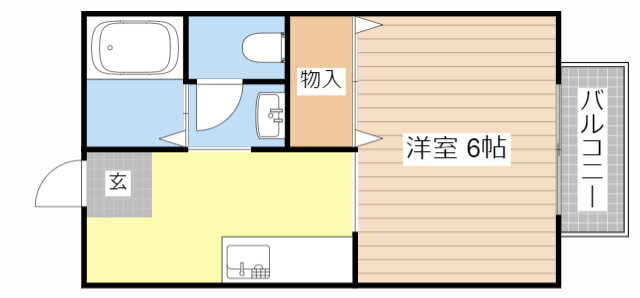 滋賀県彦根市東沼波町 南彦根駅 1K アパート 賃貸物件詳細