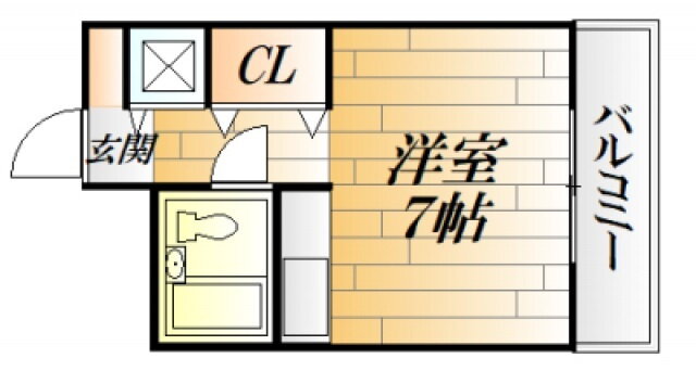 広島県広島市西区天満町 観音町駅 1K マンション 賃貸物件詳細
