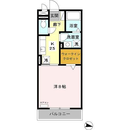 コンフォート 3階 1K 賃貸物件詳細