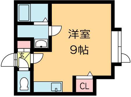 北海道札幌市北区北七条西７ 札幌駅 1K アパート 賃貸物件詳細