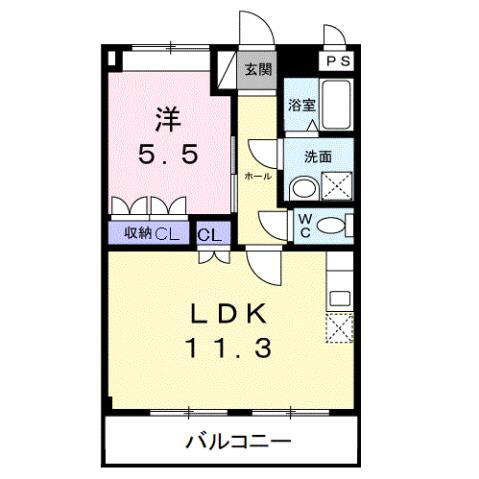 岡山県倉敷市玉島阿賀崎４ 新倉敷駅 1LDK アパート 賃貸物件詳細