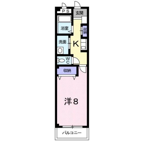 神奈川県大和市上和田 桜ヶ丘駅 1K マンション 賃貸物件詳細