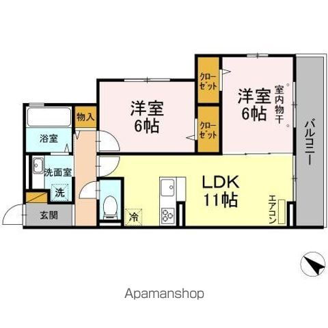 千葉県市川市稲荷木３ 本八幡駅 2LDK アパート 賃貸物件詳細