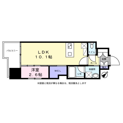 福岡県福岡市博多区美野島１ 渡辺通駅 1LDK マンション 賃貸物件詳細