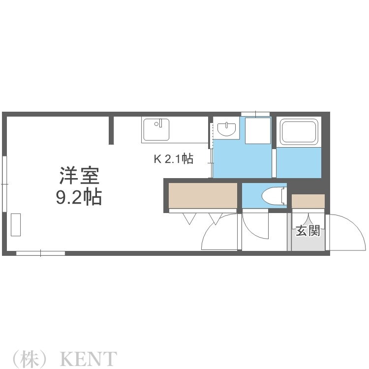 北海道札幌市西区西町北１６ 宮の沢駅 1K マンション 賃貸物件詳細