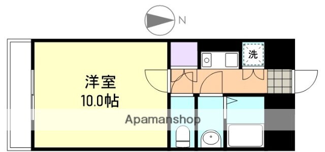 岡山県倉敷市新倉敷駅前３ 新倉敷駅 1K マンション 賃貸物件詳細