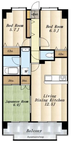 東京都三鷹市下連雀７ 三鷹駅 3LDK マンション 賃貸物件詳細