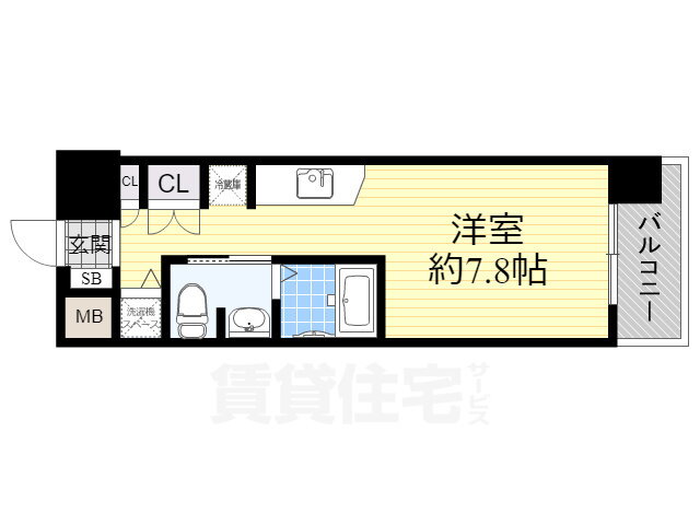 大阪府大阪市北区西天満４ 北新地駅 ワンルーム マンション 賃貸物件詳細