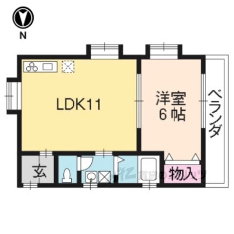 京都府京都市伏見区深草坊町 龍谷大前深草駅 1LDK アパート 賃貸物件詳細