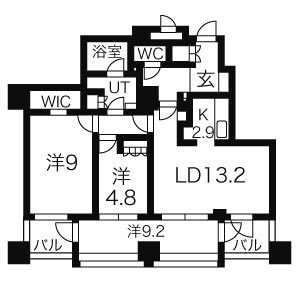 北海道札幌市中央区大通西６ 大通駅 2LDK マンション 賃貸物件詳細