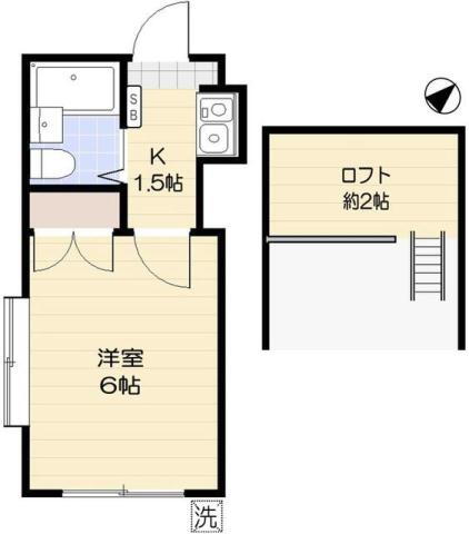 東京都調布市染地２ 布田駅 1K アパート 賃貸物件詳細
