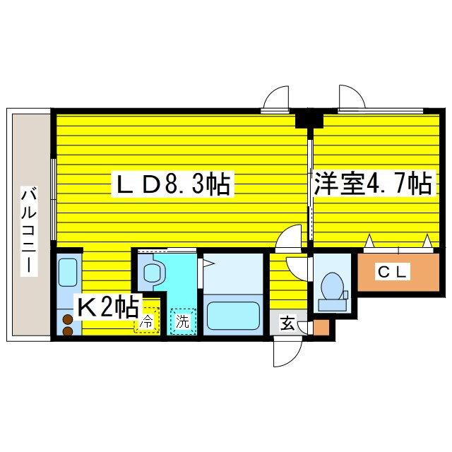 北海道札幌市東区北十四条東９ 東区役所前駅 1LDK マンション 賃貸物件詳細