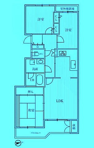 神奈川県横浜市神奈川区中丸 東神奈川駅 3LDK マンション 賃貸物件詳細