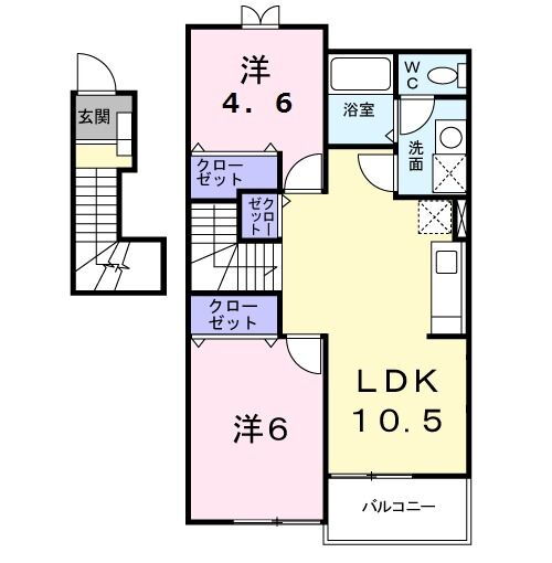 千葉県木更津市江川 巌根駅 2LDK アパート 賃貸物件詳細
