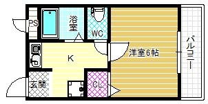 リベラルコート 1階 1K 賃貸物件詳細