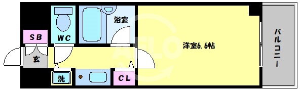 大阪府大阪市西区北堀江２ 西大橋駅 1K マンション 賃貸物件詳細